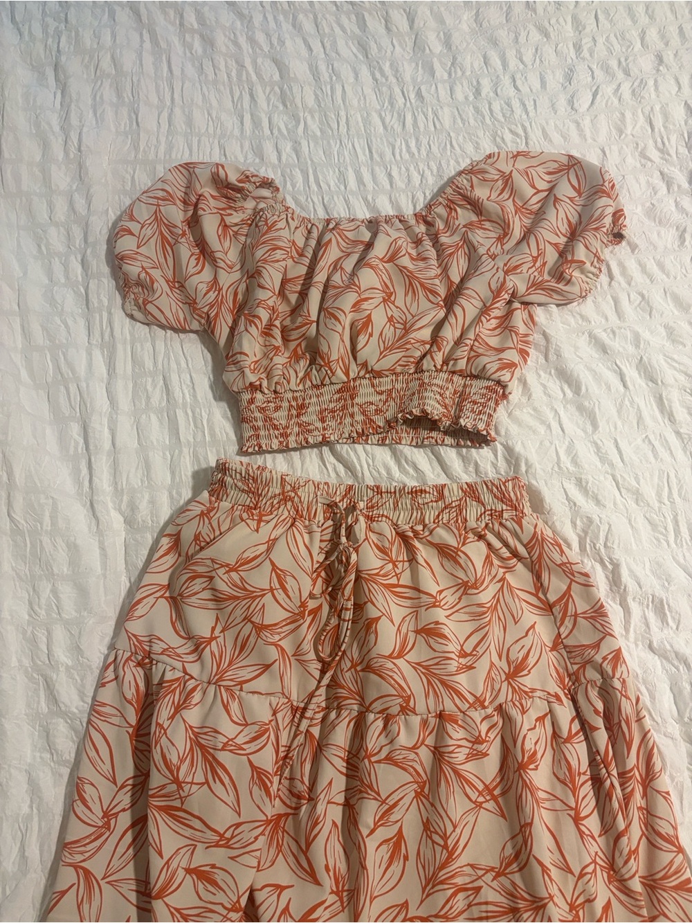 Two piece vacation set